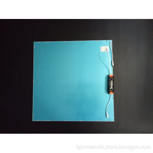 Office Lighting: 36W LED Panel Light, Square, 60x60cm, Recessed Ultrathin Ceiling Fixture